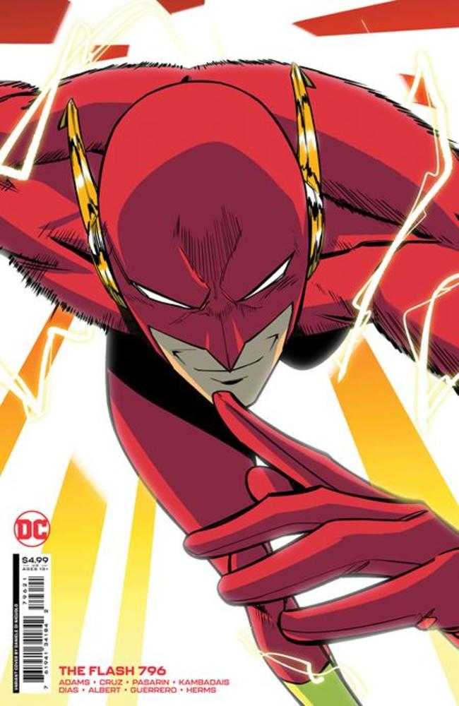 Flash #796 Cover B Daniele Di Nicuolo Card Stock Variant (One-Minute War) | Dragon's Lair Comics and Fantasy Houston TX