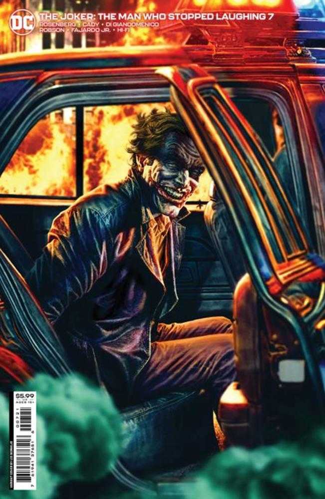 Joker The Man Who Stopped Laughing #7 Cover B Lee Bermejo Variant | Dragon's Lair Comics and Fantasy Houston TX