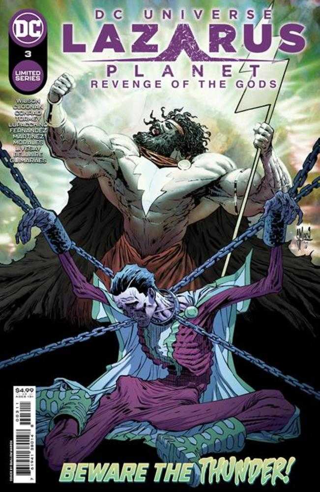 Lazarus Planet Revenge Of The Gods #3 (Of 4) Cover A Guillem March | Dragon's Lair Comics and Fantasy Houston TX