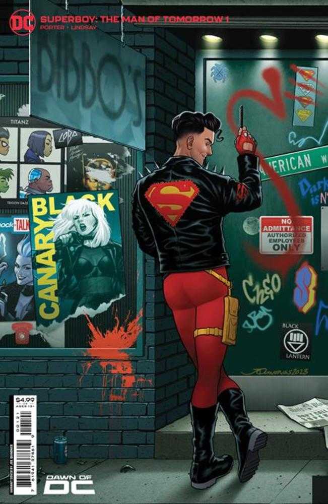 Superboy The Man Of Tomorrow #1 (Of 6) Cover B Joe Quinones Card Stock Variant | Dragon's Lair Comics and Fantasy Houston TX