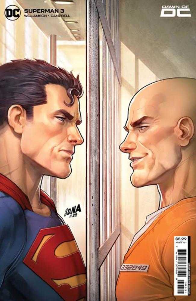 Superman #3 Cover B David Nakayama Card Stock Variant | Dragon's Lair Comics and Fantasy Houston TX