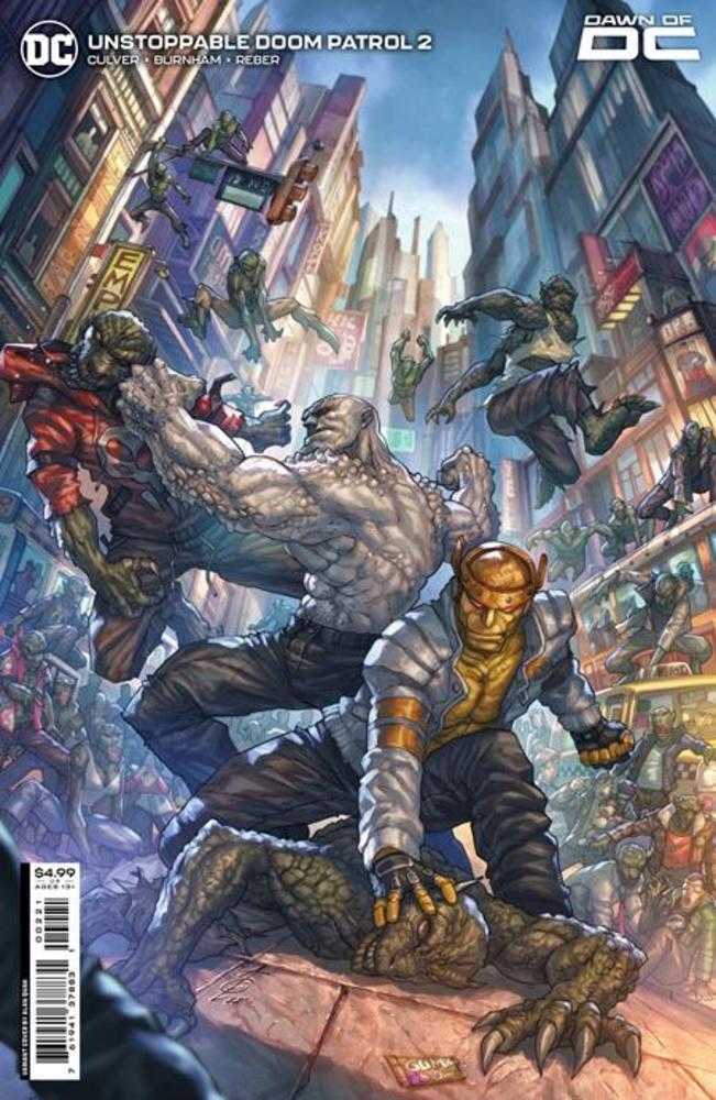 Unstoppable Doom Patrol #2 (Of 6) Cover B Alan Quah Card Stock Variant | Dragon's Lair Comics and Fantasy Houston TX