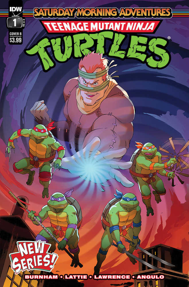 Teenage Mutant Ninja Turtles Saturday Morning Adventure Continued #1 Cover B Schoening | Dragon's Lair Comics and Fantasy Houston TX