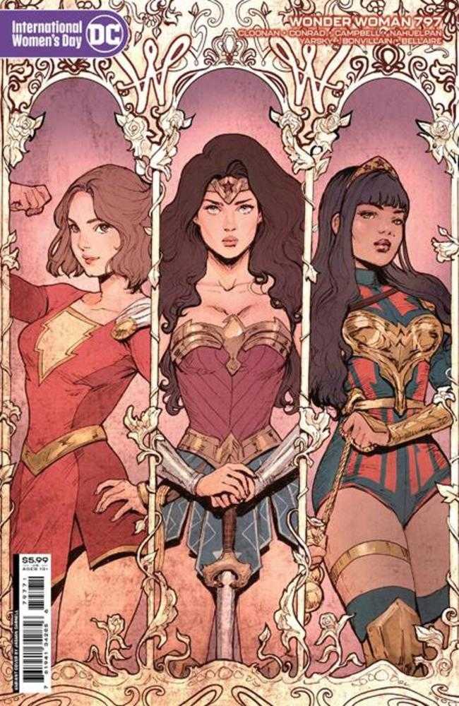 Wonder Woman #797 Cover G Jasmin Darnell International Womens Day Card Stock Variant (Revenge Of The Gods) | Dragon's Lair Comics and Fantasy Houston TX