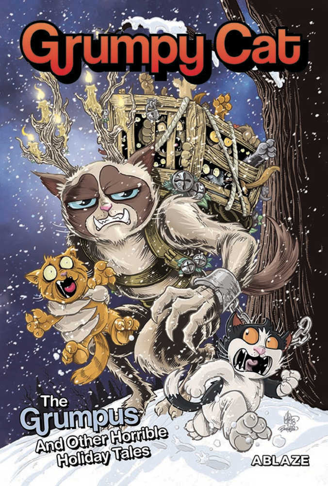 Grumpy Cat Grumpus & Other Horrible Holiday Tales Hardcover | Dragon's Lair Comics and Fantasy Houston TX