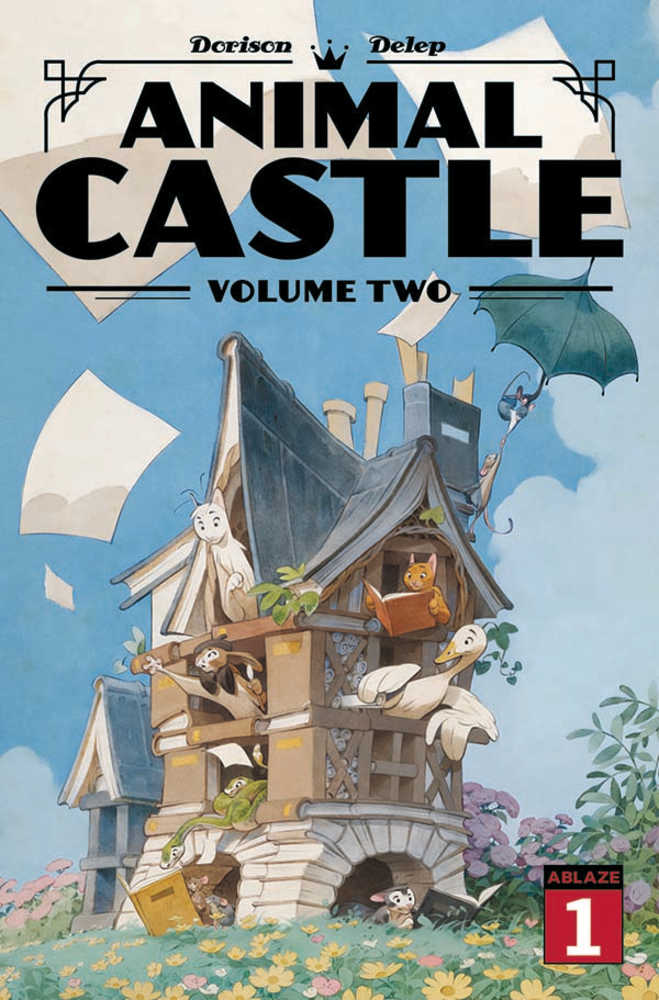 Animal Castle Volume 2 #1 Cover B Delep Animal Library (Mature) | Dragon's Lair Comics and Fantasy Houston TX