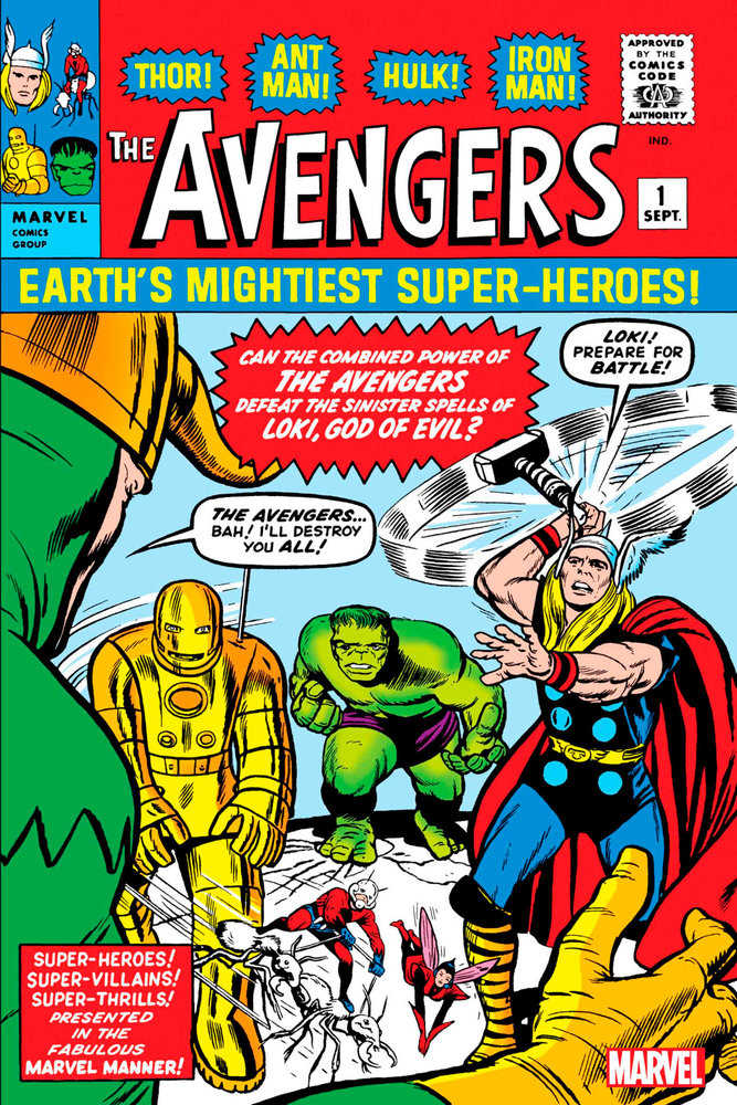 Avengers 1 Facsimile Edition | Dragon's Lair Comics and Fantasy Houston TX