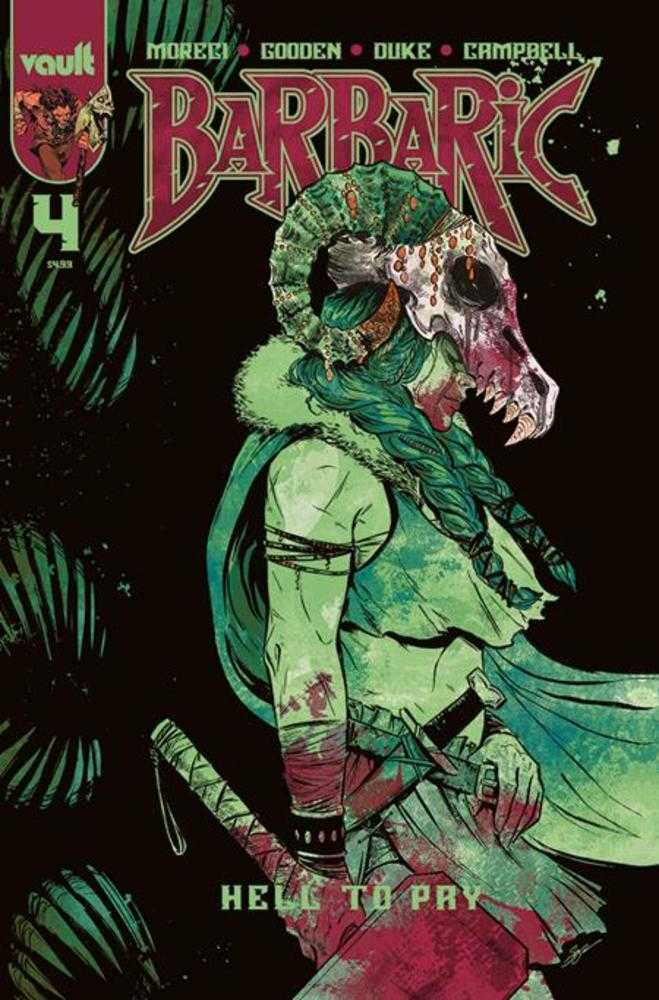 Barbaric Hell To Pay #4 Cover B Skylar Patridge Variant | Dragon's Lair Comics and Fantasy Houston TX