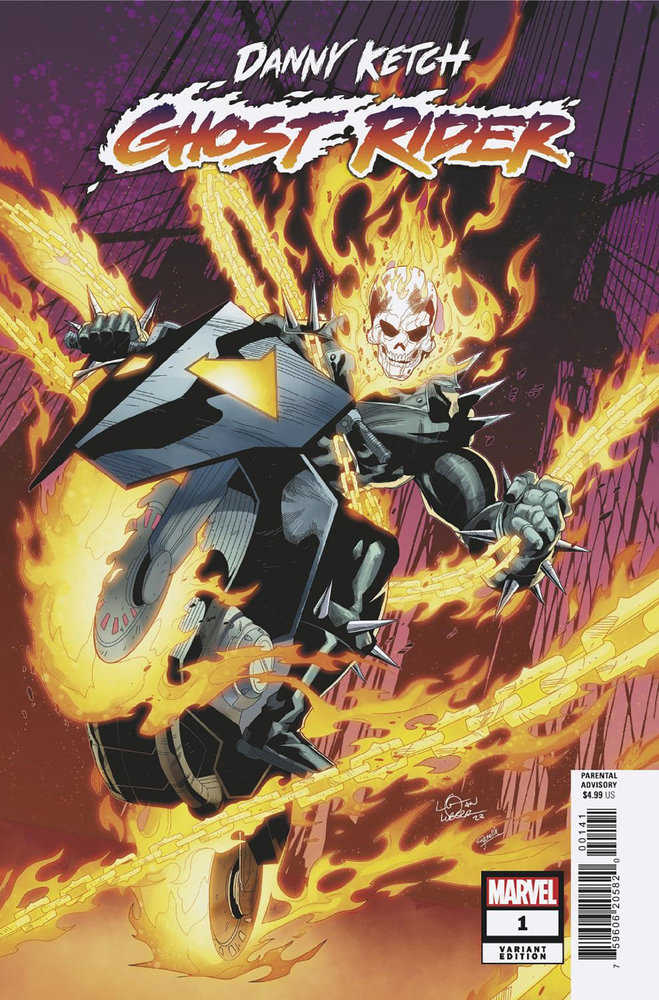 Danny Ketch: Ghost Rider 1 Logan Lubera Variant | Dragon's Lair Comics and Fantasy Houston TX