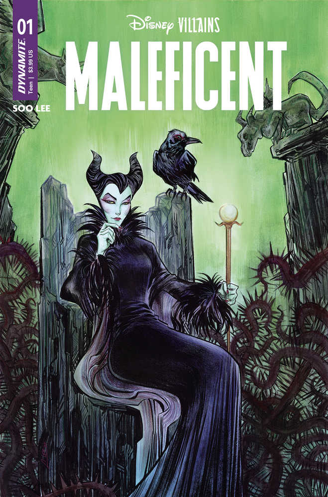 Disney Villains Maleficent #1 Cover B Soo Lee | Dragon's Lair Comics and Fantasy Houston TX