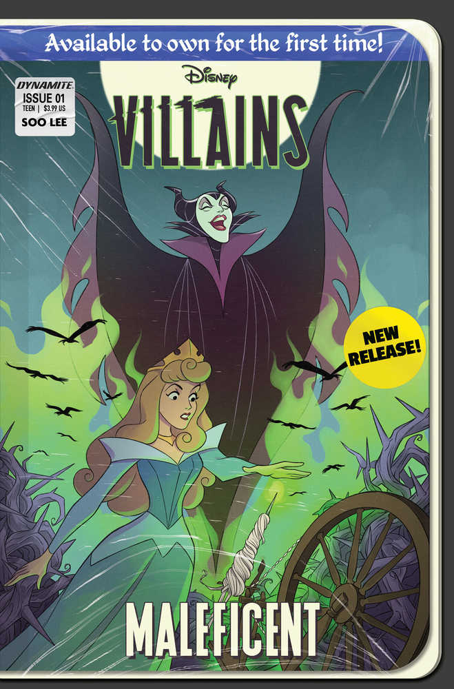 Disney Villains Maleficent #1 Cover H 10 Copy Variant Edition Vhs Homage | Dragon's Lair Comics and Fantasy Houston TX