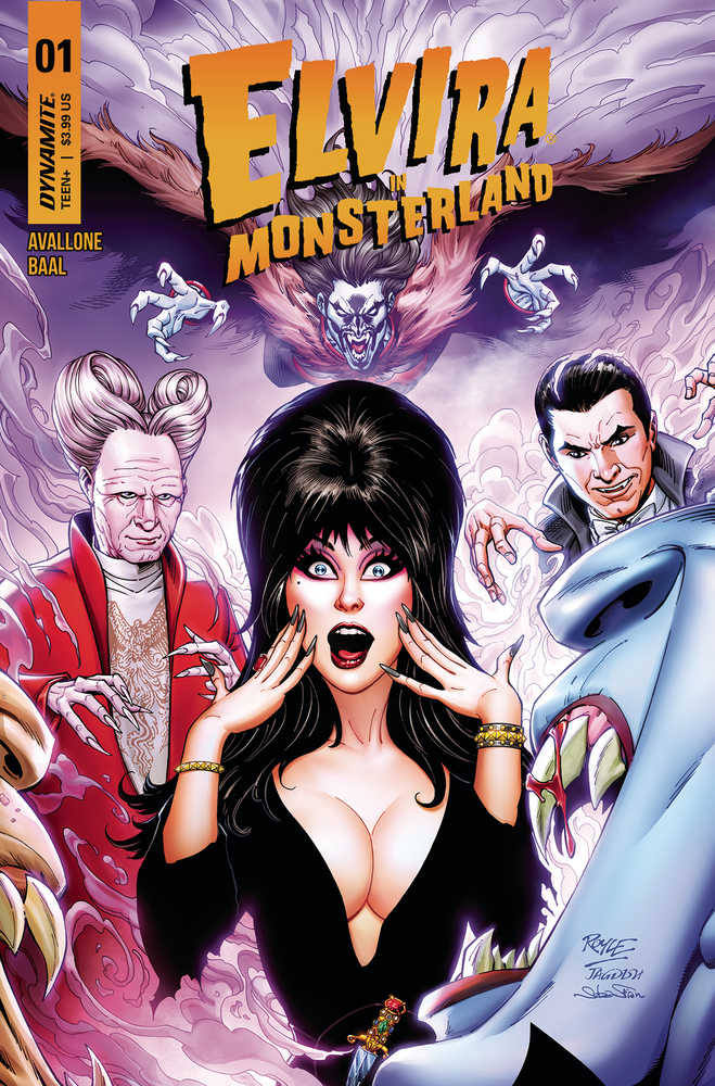 Elvira In Monsterland #1 Cover B Royle | Dragon's Lair Comics and Fantasy Houston TX