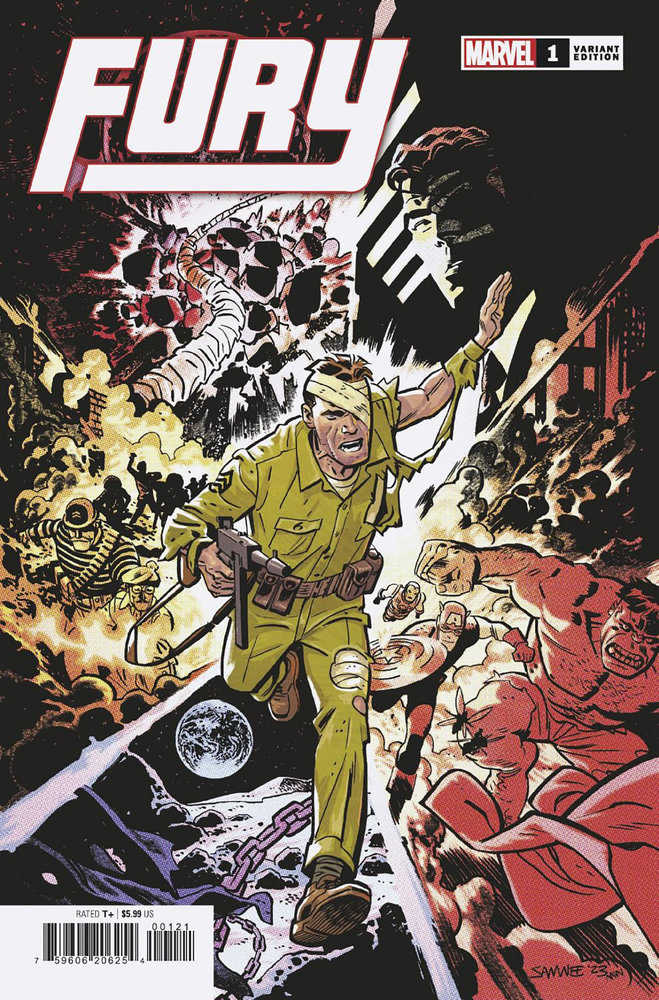 Fury 1 Chris Samnee Variant | Dragon's Lair Comics and Fantasy Houston TX