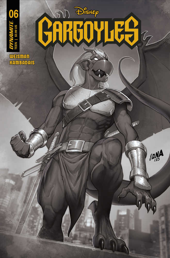 Gargoyles #6 Cover H 10 Copy Variant Edition Nakayama Black & White | Dragon's Lair Comics and Fantasy Houston TX