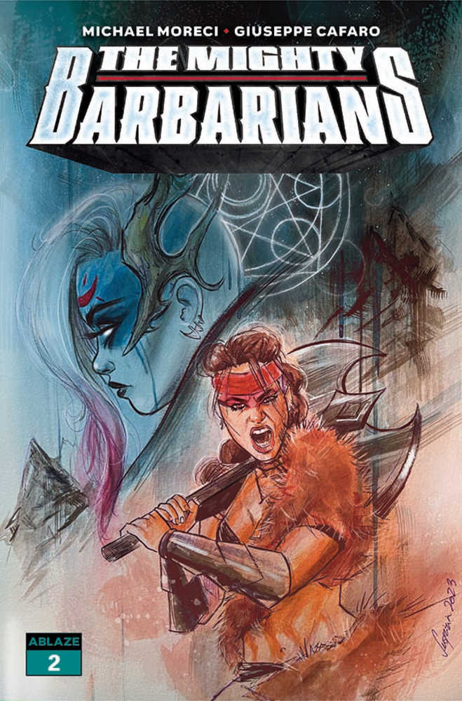 Mighty Barbarians #2 Cover B Suspiria (Mature) | Dragon's Lair Comics and Fantasy Houston TX