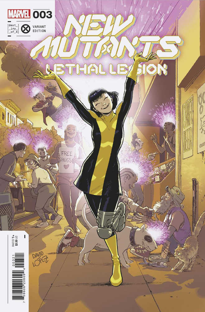 New Mutants Lethal Legion 3 David Lopez Variant | Dragon's Lair Comics and Fantasy Houston TX