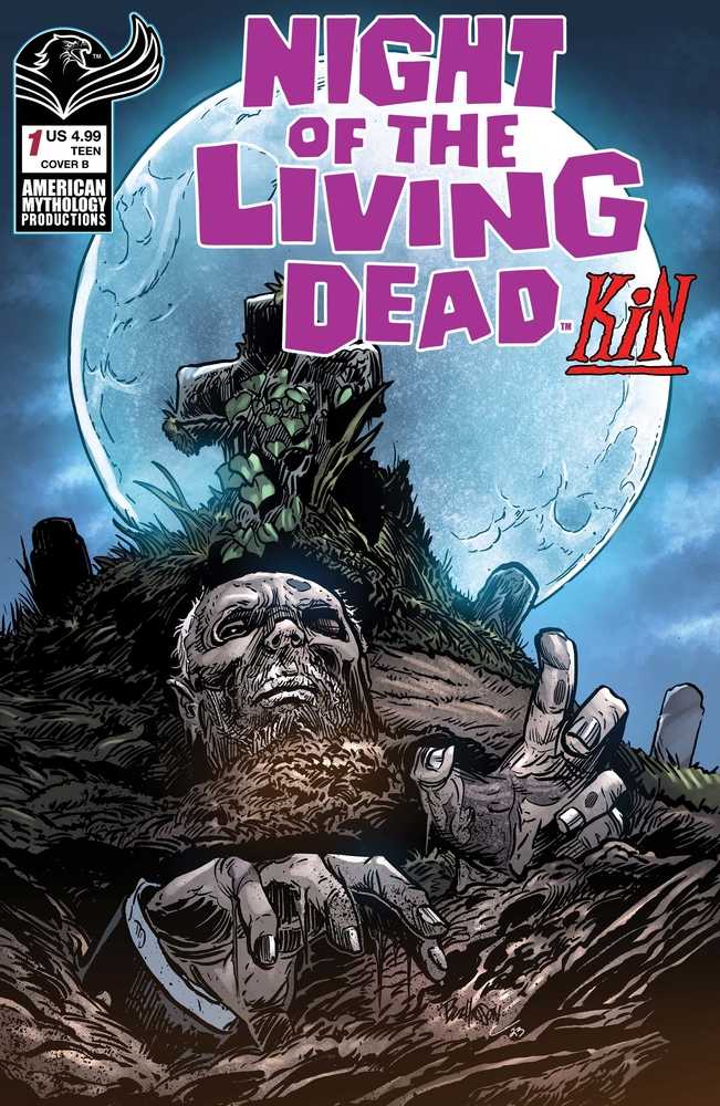 Night Of The Living Dead Kin #1 Cover B Hasson Out Of Grave | Dragon's Lair Comics and Fantasy Houston TX