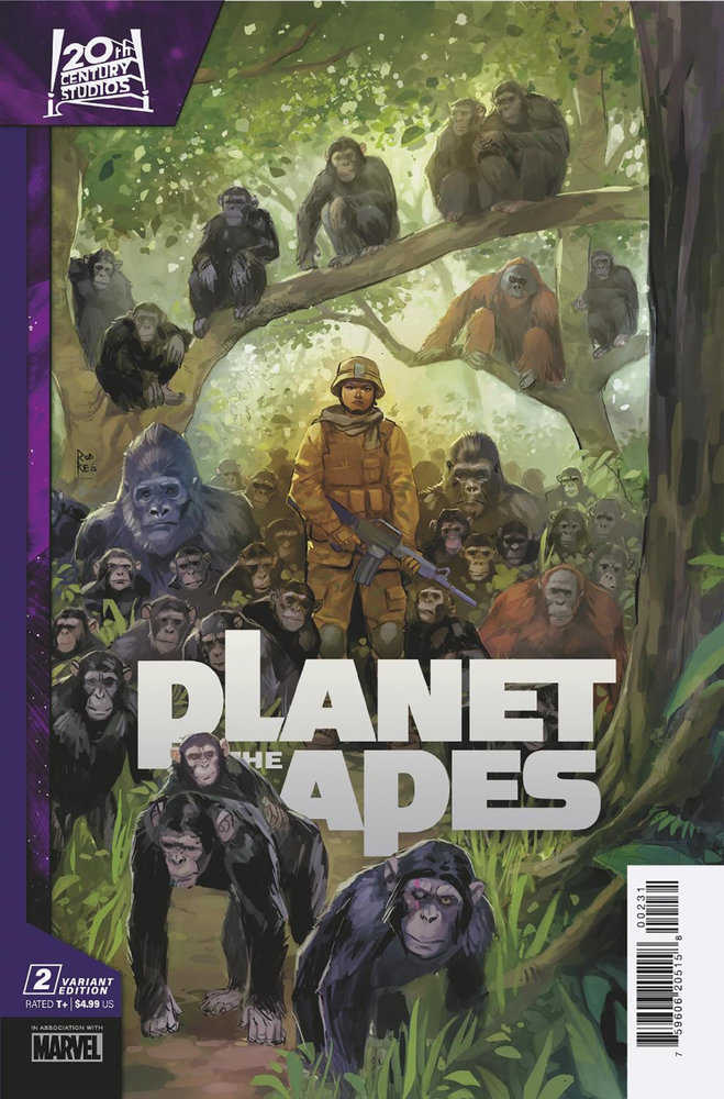 Planet Of The Apes 2 Rod Reis Variant | Dragon's Lair Comics and Fantasy Houston TX