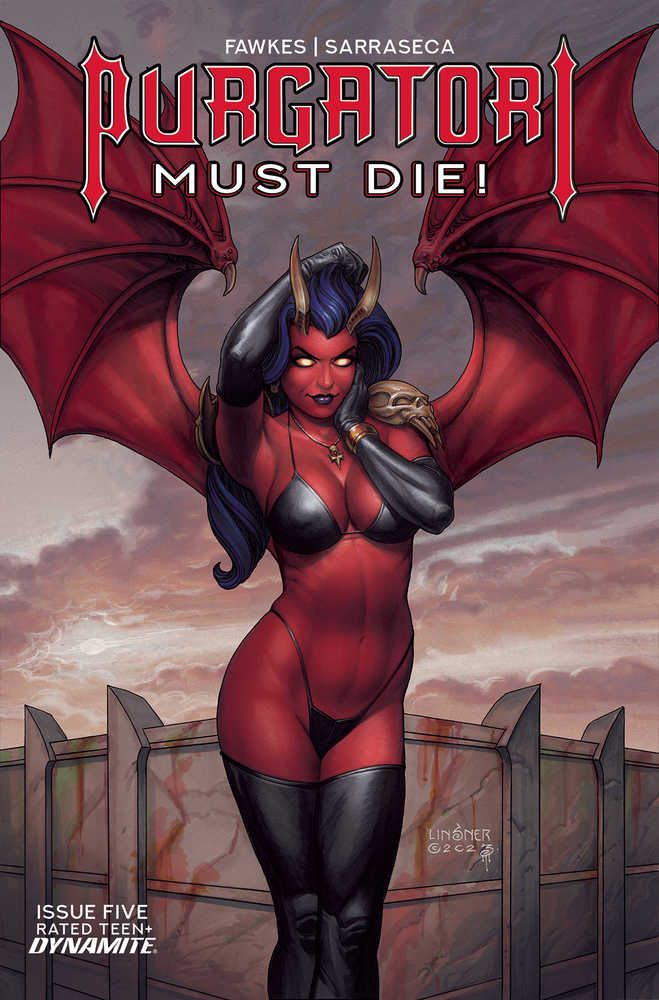 Purgatori Must Die #5 Cover B Linsner | Dragon's Lair Comics and Fantasy Houston TX