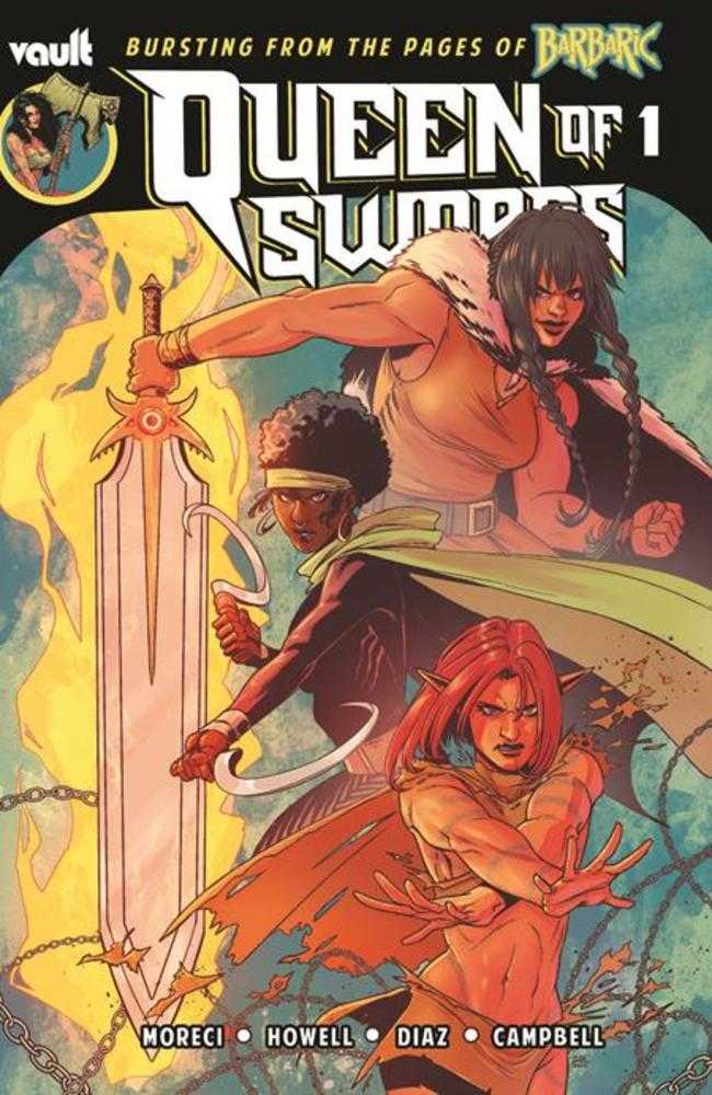 Queen Of Swords A Barbaric Story #1 Cover A Corin Howell (Mature) | Dragon's Lair Comics and Fantasy Houston TX