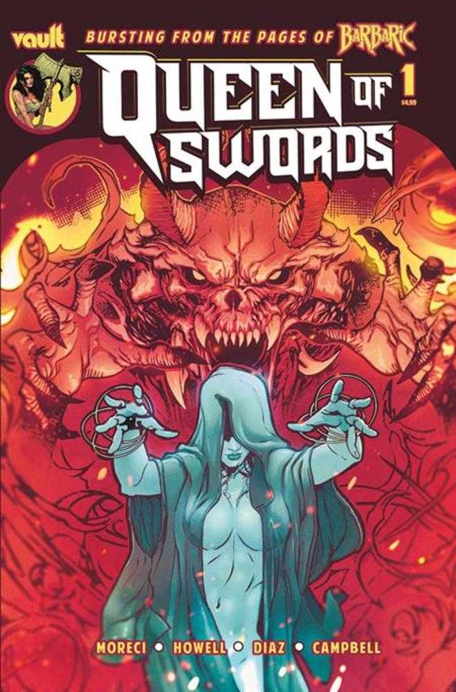 Queen Of Swords A Barbaric Story #1 Cover B Nathan Gooden Variant (Mature) | Dragon's Lair Comics and Fantasy Houston TX