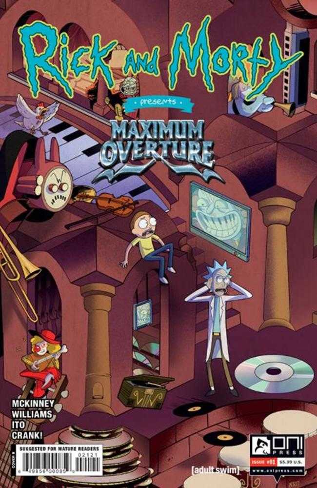 Rick And Morty Presents Maximum Overture (One Shot) Cover B Priscilla Tramontano Variant (Mature) | Dragon's Lair Comics and Fantasy Houston TX