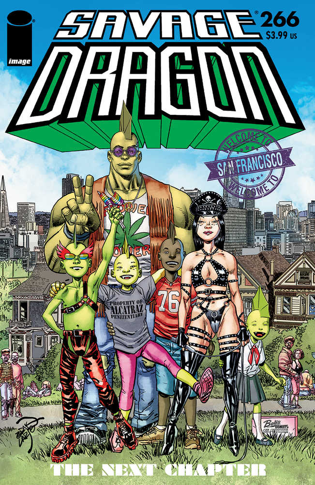 Savage Dragon #266 Cover A Larsen (Mature) | Dragon's Lair Comics and Fantasy Houston TX