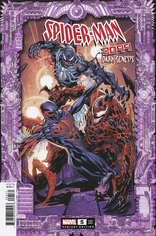 Spider-Man 2099 Dark Genesis #5 (Of 5) Lashley Frame Variant | Dragon's Lair Comics and Fantasy Houston TX