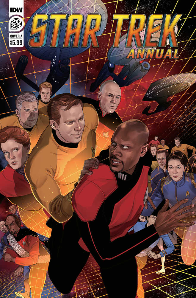 Star Trek Annual 2023 Cover A Stott | Dragon's Lair Comics and Fantasy Houston TX