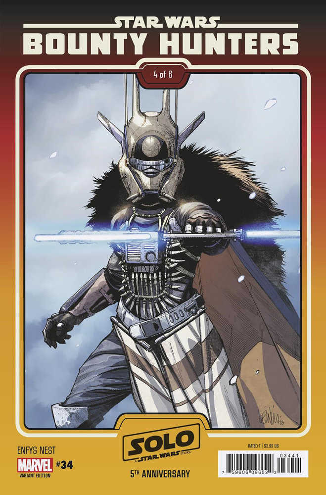 Star Wars: Bounty Hunters 34 Leinil Yu Enfys Nest Solo 5TH Anniversary Movie Variant | Dragon's Lair Comics and Fantasy Houston TX