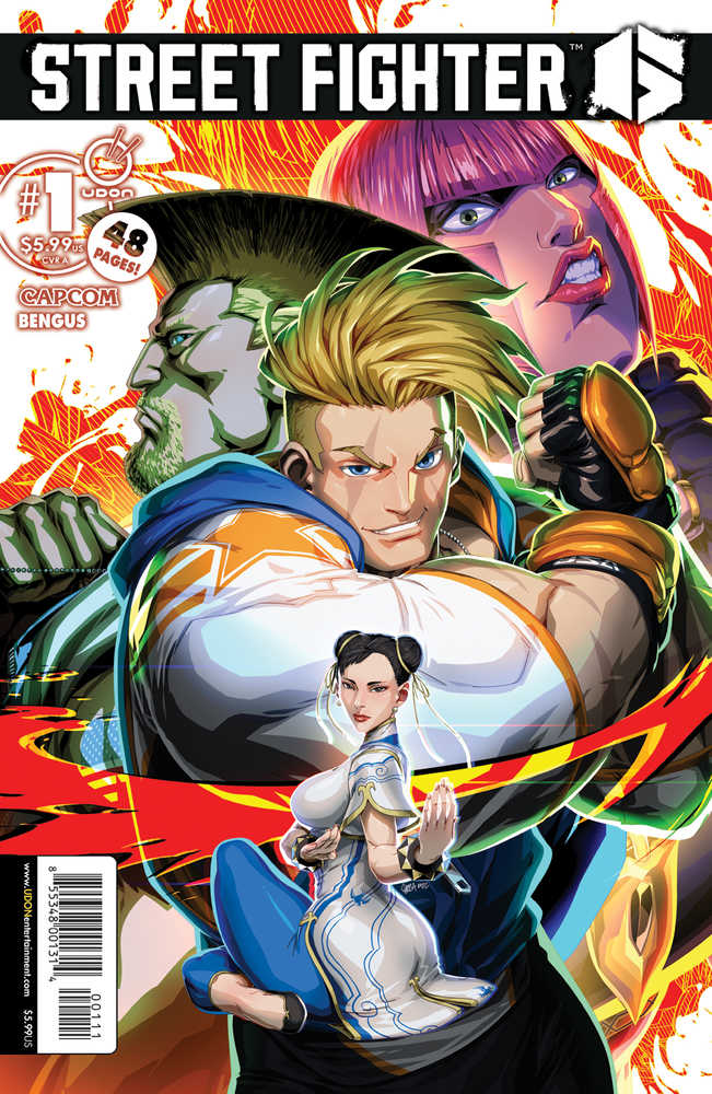 Street Fighter 6 #1 (Of 4) Cover A Cruz | Dragon's Lair Comics and Fantasy Houston TX