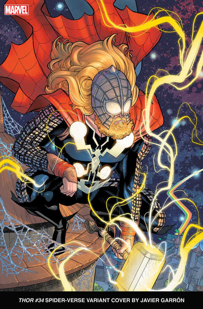 Thor 34 Javier Garron Spider-Verse Variant | Dragon's Lair Comics and Fantasy Houston TX