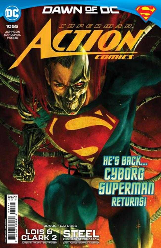 Action Comics #1055 Cover A Sebastian Fiumara | Dragon's Lair Comics and Fantasy Houston TX