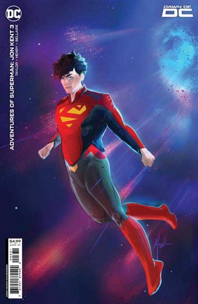 Adventures Of Superman Jon Kent #3 (Of 6) Cover C Afua Richardson Card Stock Variant | Dragon's Lair Comics and Fantasy Houston TX