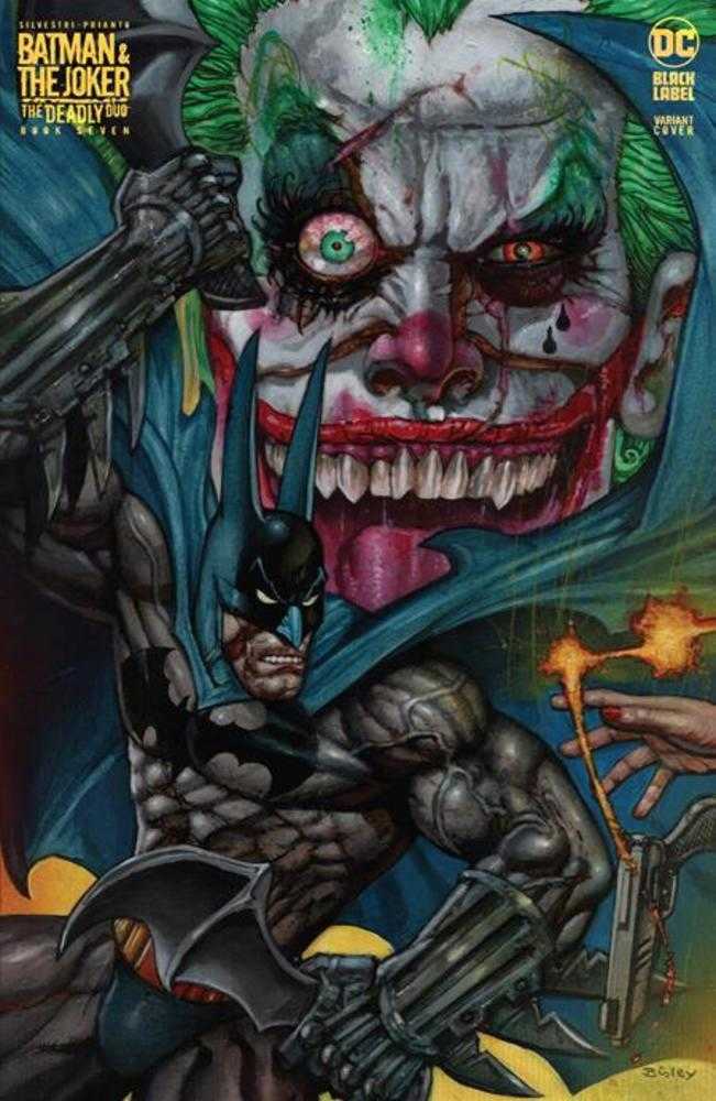 Batman & The Joker The Deadly Duo #7 (Of 7) Cover B Simon Bisley Batman & Joker Card Stock Variant (Mature) | Dragon's Lair Comics and Fantasy Houston TX