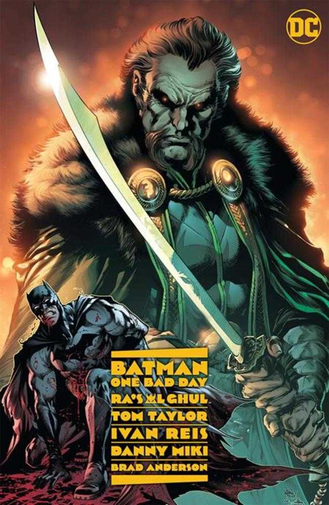 Batman One Bad Day Ras Al Ghul Hardcover | Dragon's Lair Comics and Fantasy Houston TX