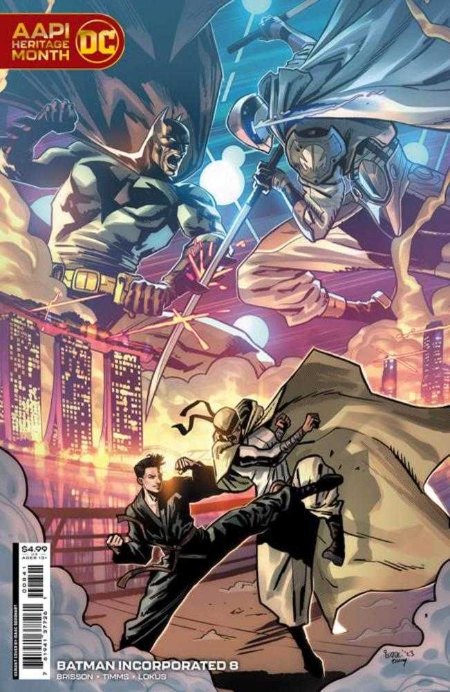 Batman Incorporated #8 Cover C Isaac Goodhart Aapi Heritage Month Card Stock Variant | Dragon's Lair Comics and Fantasy Houston TX