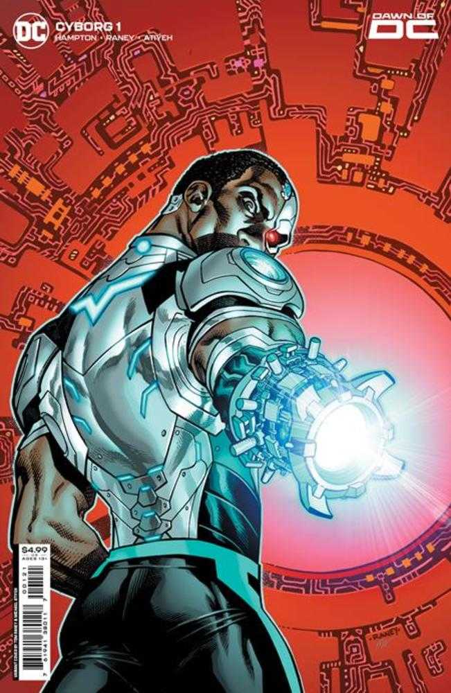 Cyborg #1 (Of 6) Cover B Tom Raney Card Stock Variant | Dragon's Lair Comics and Fantasy Houston TX