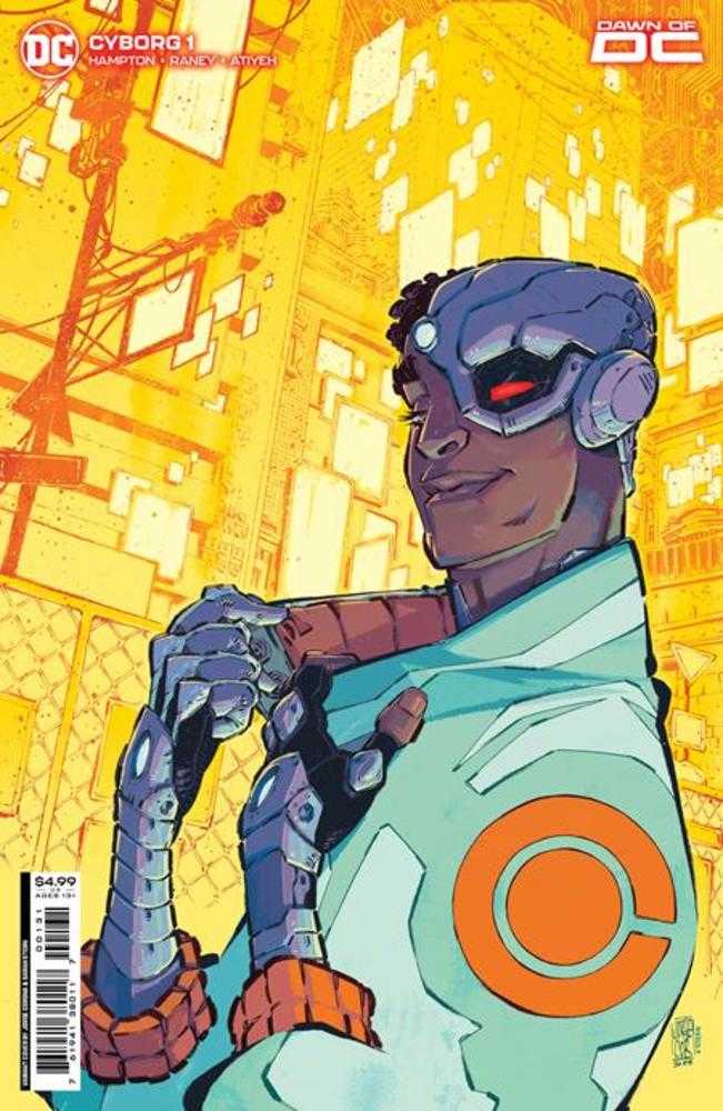 Cyborg #1 (Of 6) Cover C Jorge Corona Card Stock Variant | Dragon's Lair Comics and Fantasy Houston TX