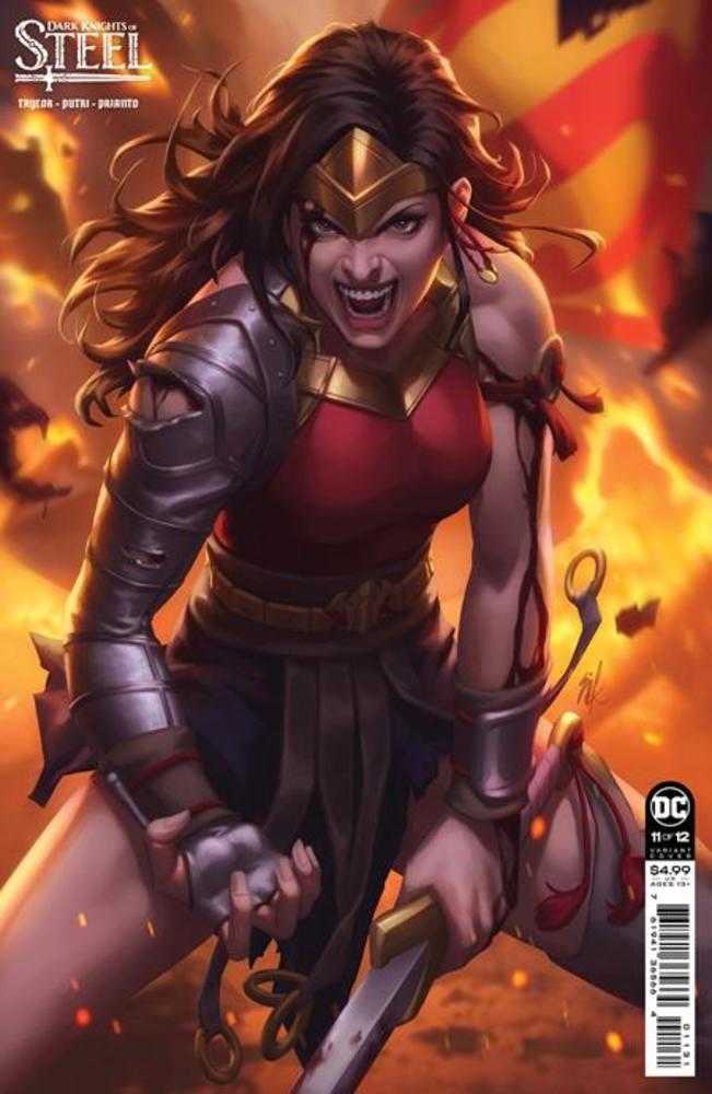 Dark Knights Of Steel #11 (Of 12) Cover B Ejikure Card Stock Variant | Dragon's Lair Comics and Fantasy Houston TX