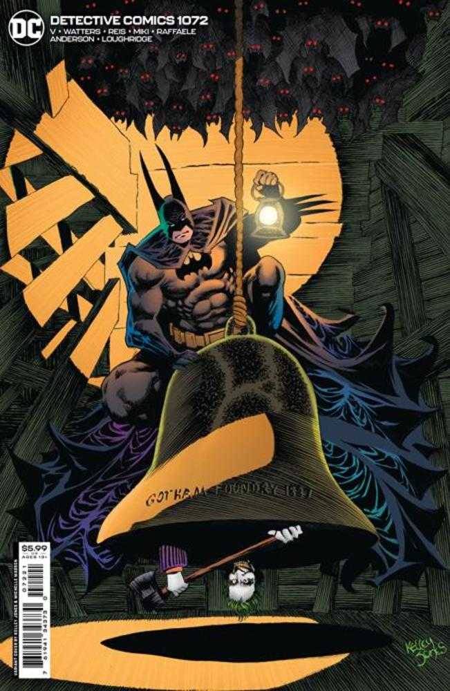 Detective Comics #1072 Cover B Kelley Jones Card Stock Variant | Dragon's Lair Comics and Fantasy Houston TX