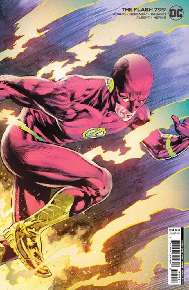 Flash #799 Cover B Mike Perkins & Mike Spicer Card Stock Variant | Dragon's Lair Comics and Fantasy Houston TX