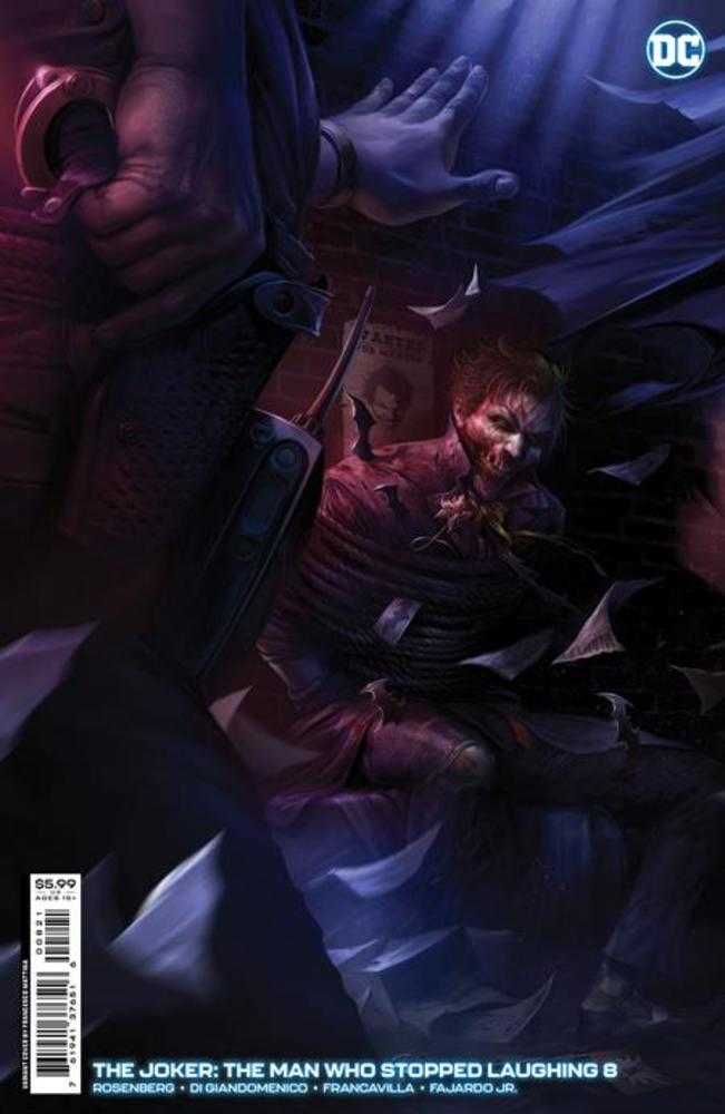 Joker The Man Who Stopped Laughing #8 Cover B Francesco Mattina Variant | Dragon's Lair Comics and Fantasy Houston TX