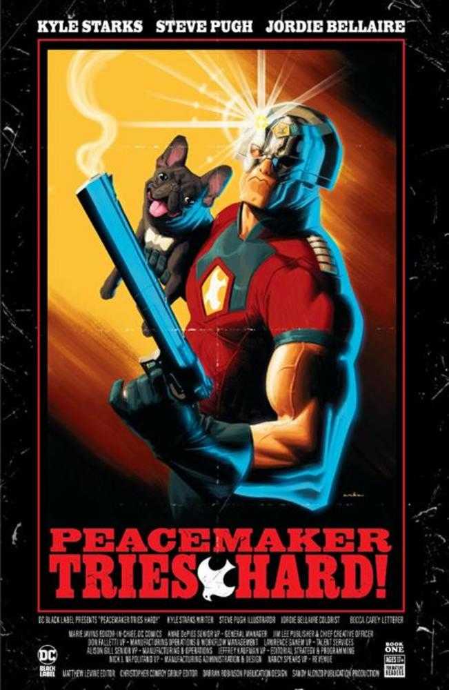 Peacemaker Tries Hard #1 (Of 6) Cover C Kris Anka Movie Poster Variant (Mature) | Dragon's Lair Comics and Fantasy Houston TX