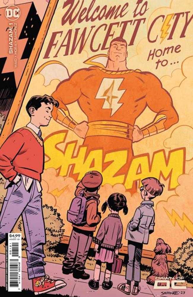 Shazam #1 Cover B Chris Samnee Card Stock Variant | Dragon's Lair Comics and Fantasy Houston TX