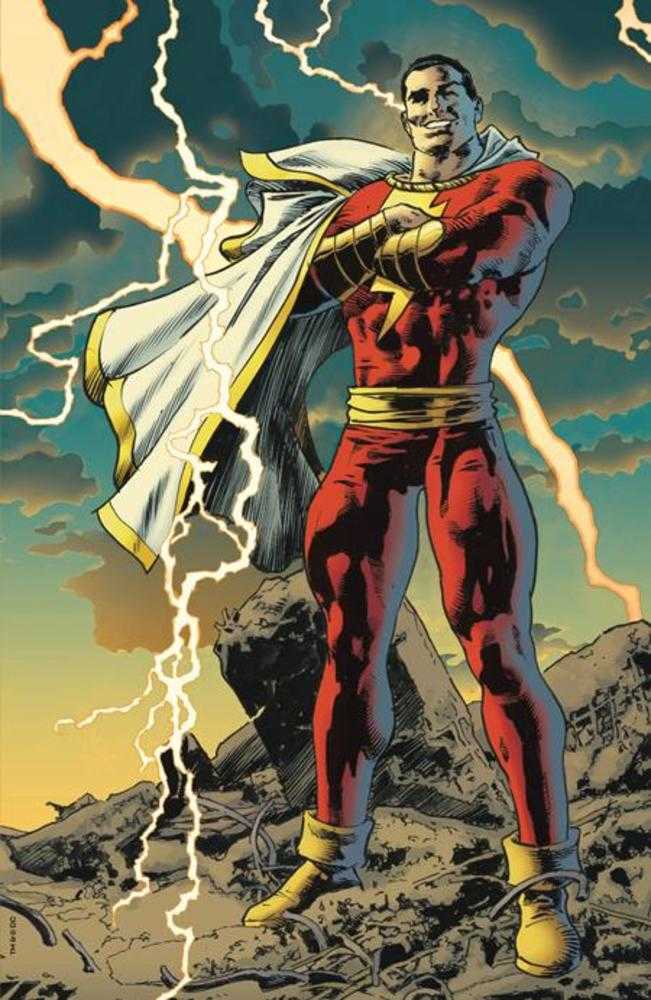 Shazam #1 Cover D Mike Deodato Jr Spot Foil Card Stock Variant | Dragon's Lair Comics and Fantasy Houston TX