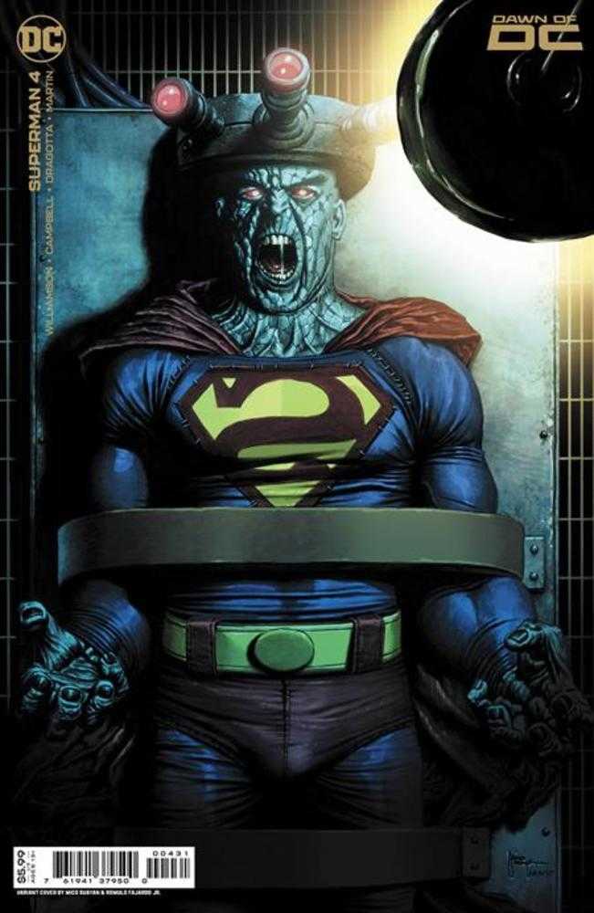 Superman #4 Cover C Mico Suayan Card Stock Variant | Dragon's Lair Comics and Fantasy Houston TX