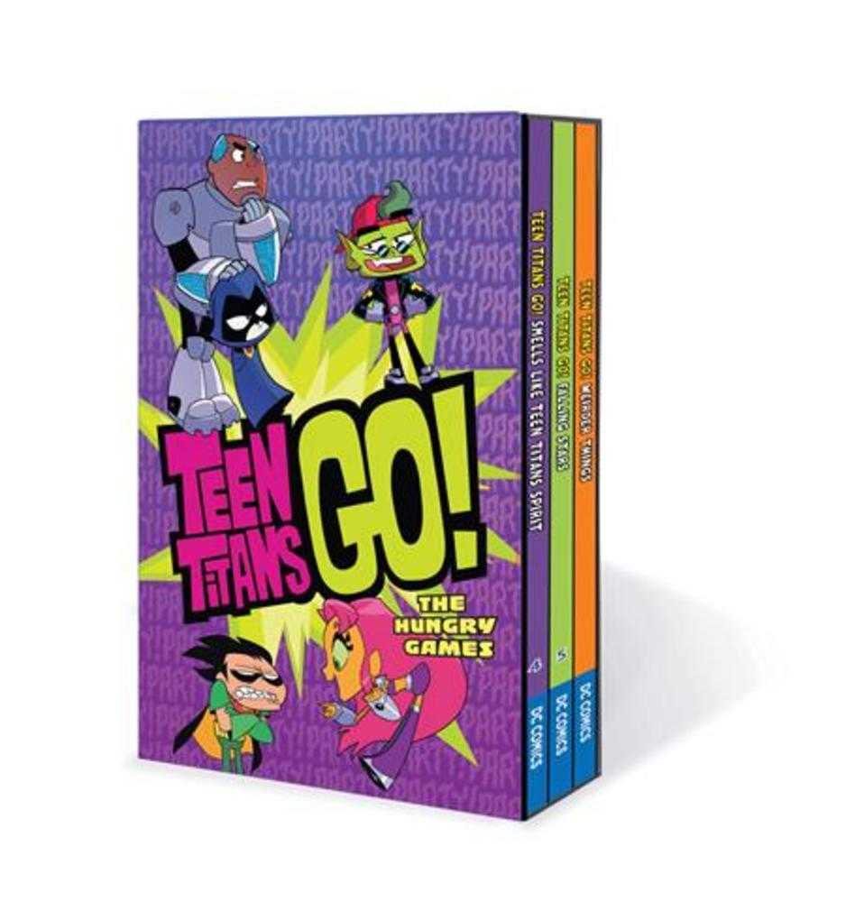 Teen Titans Go Box Set 02 The Hungry Games | Dragon's Lair Comics and Fantasy Houston TX