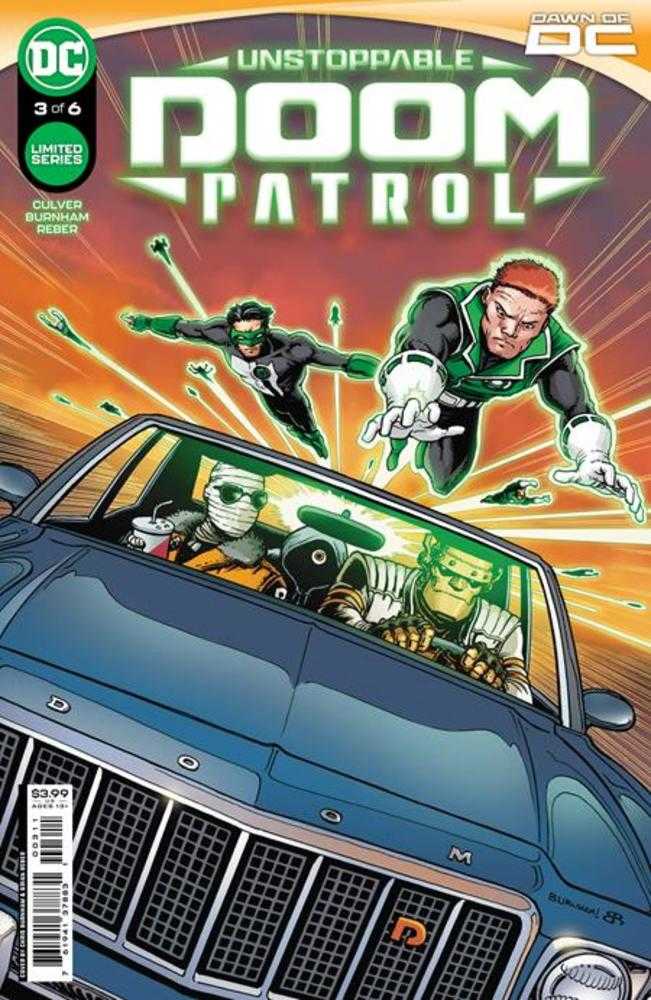 Unstoppable Doom Patrol #3 (Of 6) Cover A Chris Burnham | Dragon's Lair Comics and Fantasy Houston TX