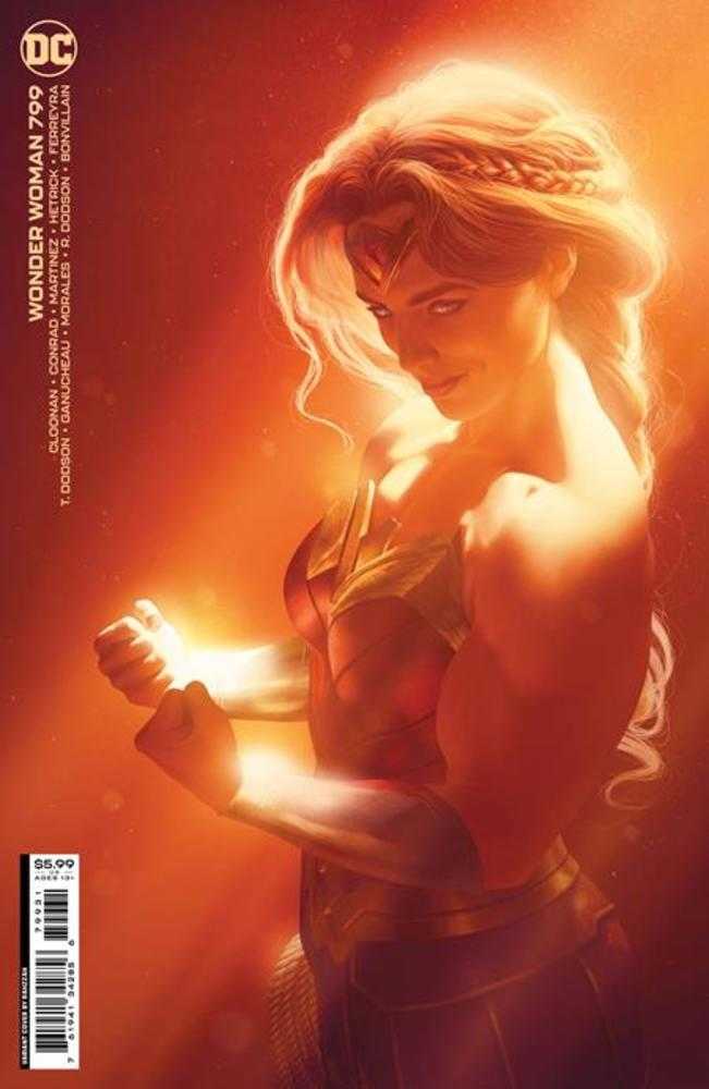 Wonder Woman #799 Cover B Rahzzah Card Stock Variant | Dragon's Lair Comics and Fantasy Houston TX